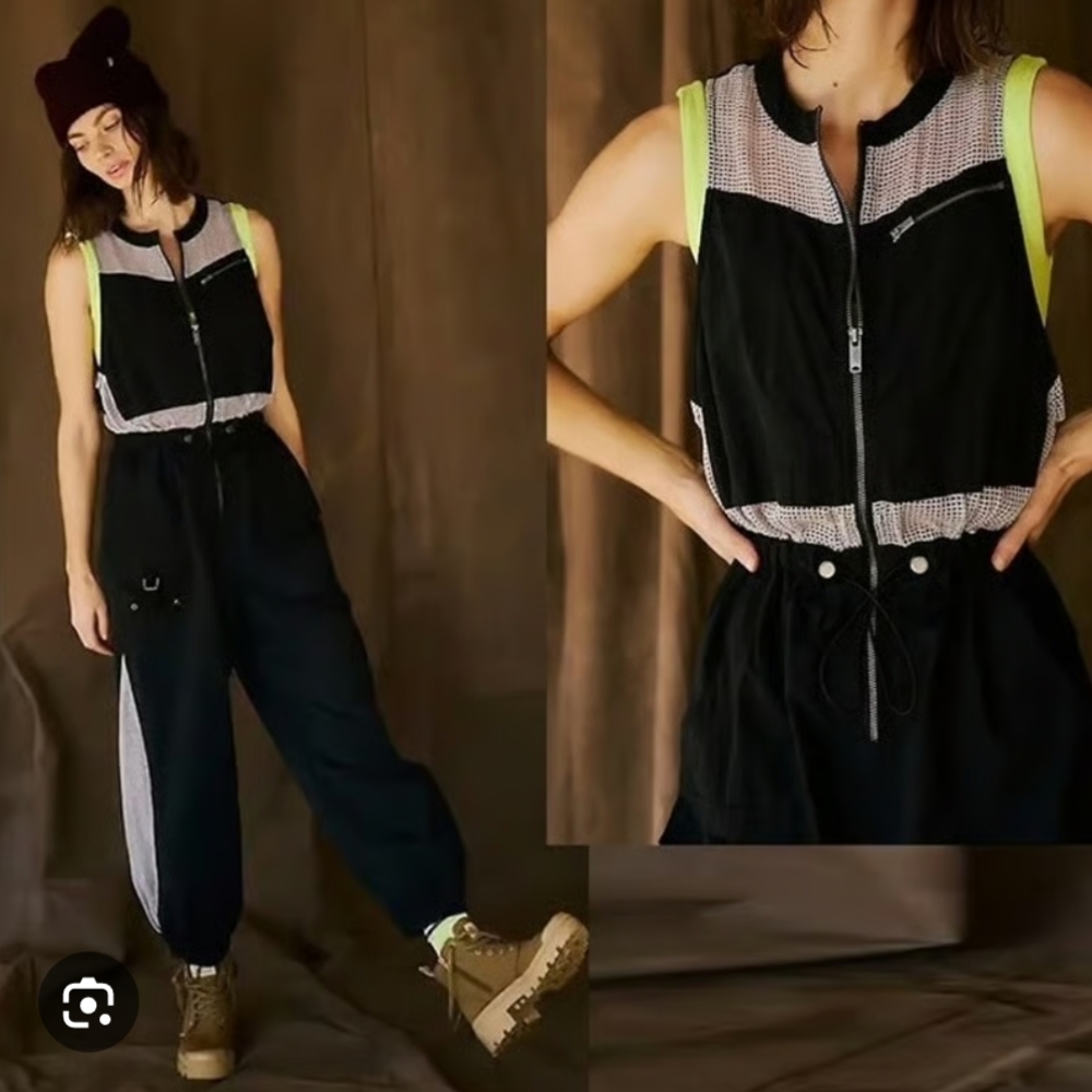 Free People Movement Inhale Jumpsuit, XS